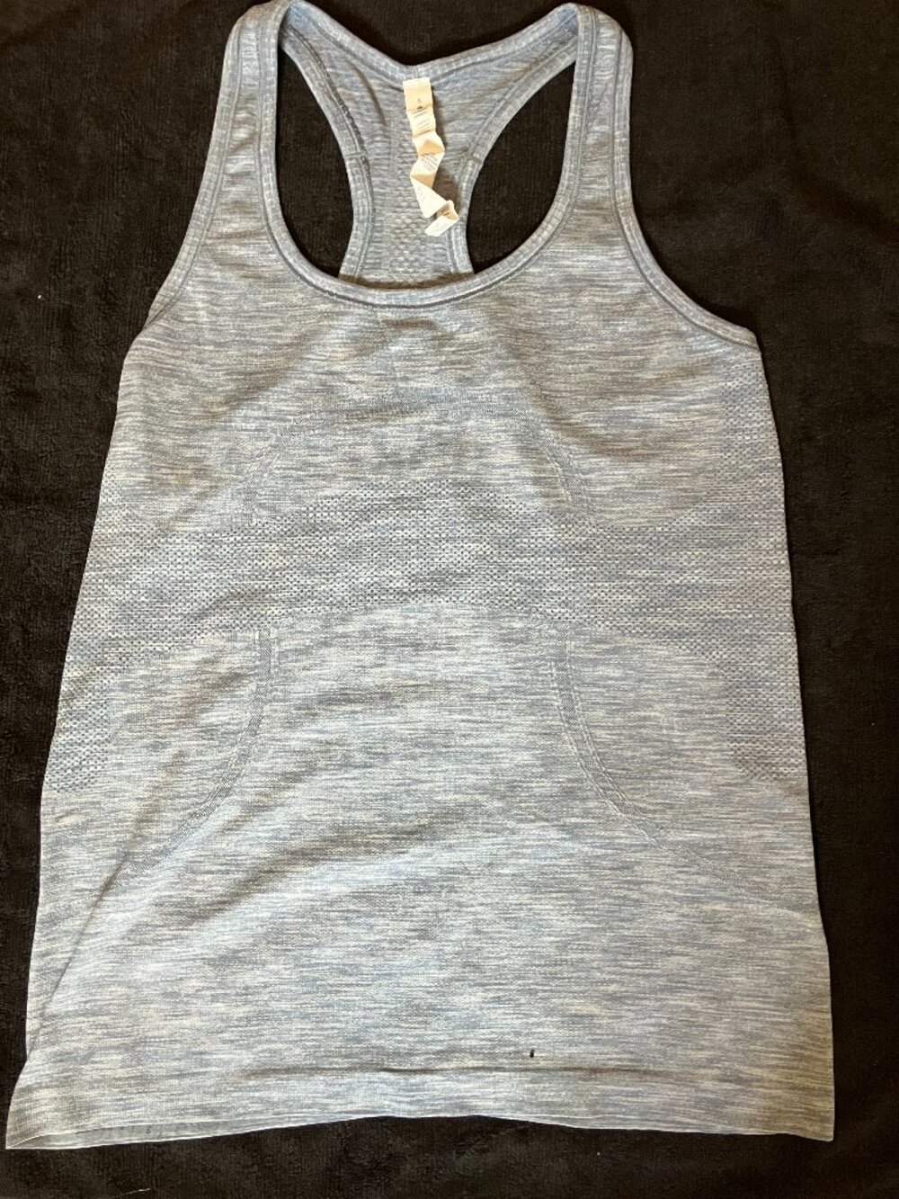 Lululemon Women's Racerback Tank Top Size 8 Gray Blue Athletic Yoga